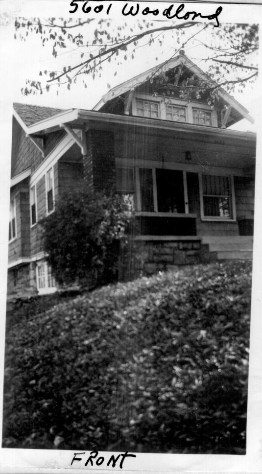 5601 Woodland home in 1925