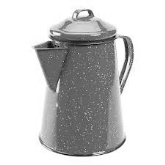 Enamel coffee pot